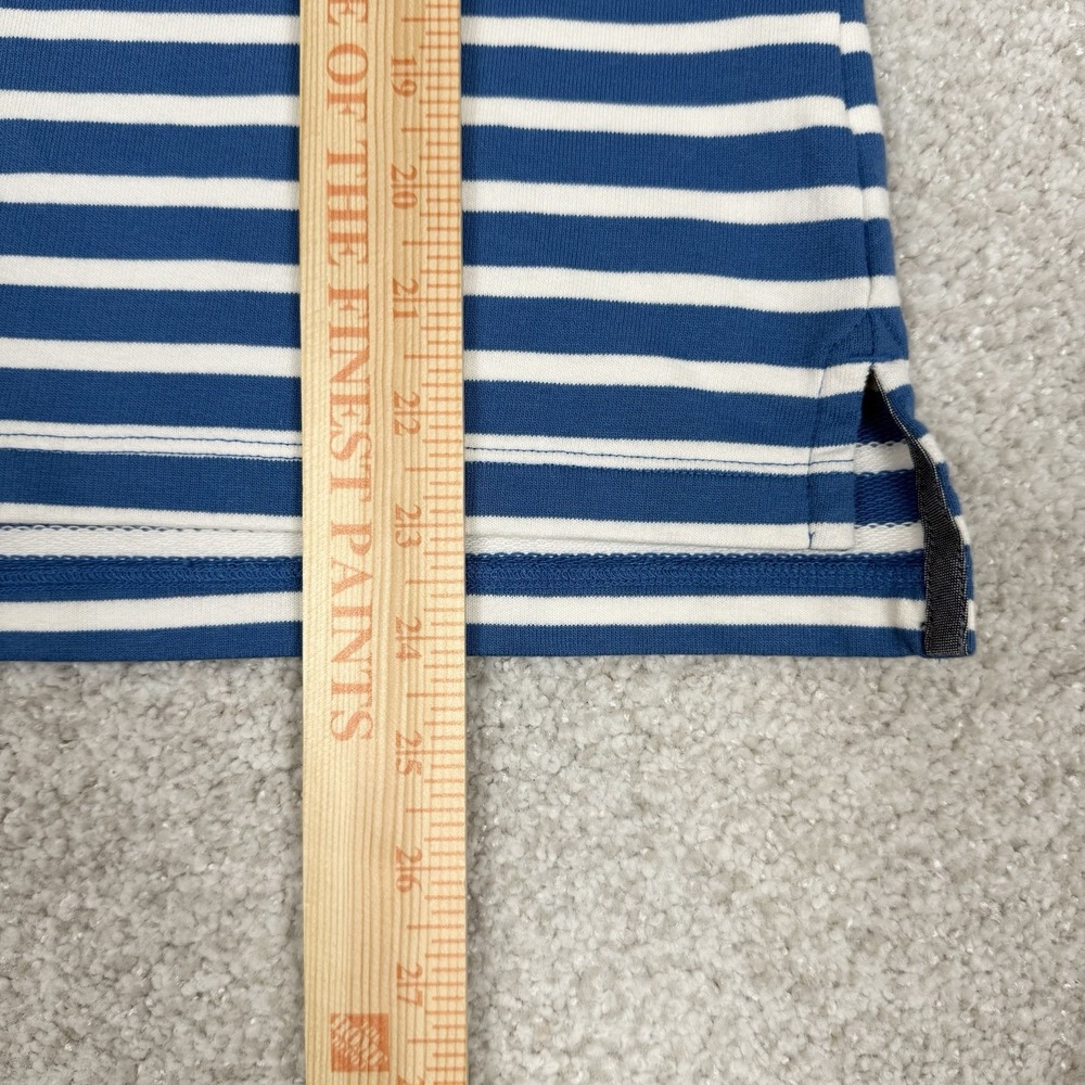 LL Bean NWT Womens Multicolor Stripe Long Sleeve Rugby Henley Shirt X-Small XS - Picture 8 of 12